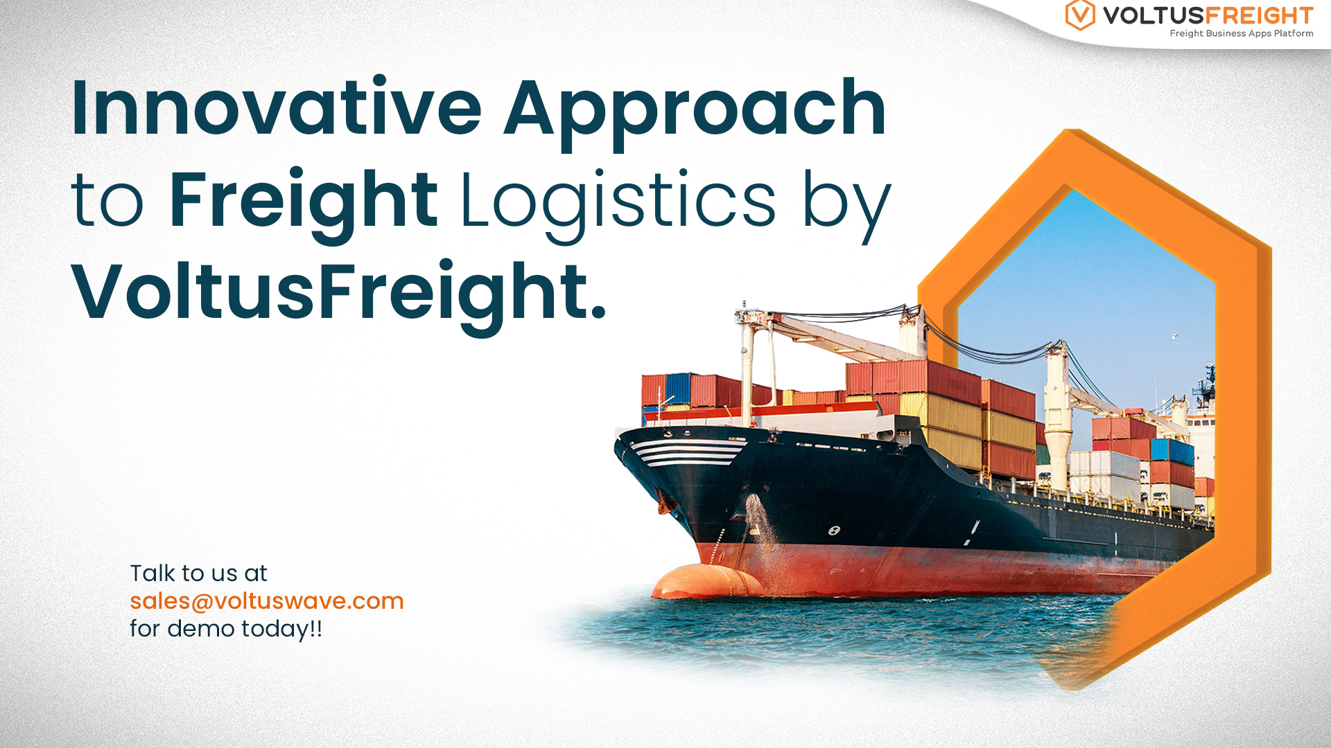 Innovative Approach to Freight Logistics by VoltusFreight